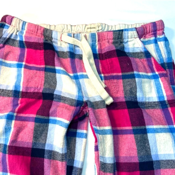 Flannel Plaid Straight Leg Pajama Pants / Small - Picture 2 of 9
